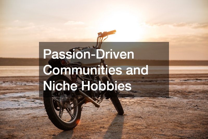 Passion-Driven Communities and Niche Hobbies
