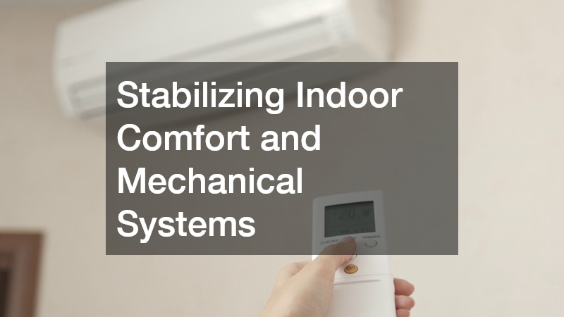 Stabilizing Indoor Comfort and Mechanical Systems