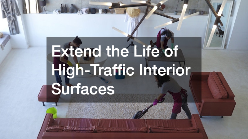 Extend the Life of High-Traffic Interior Surfaces