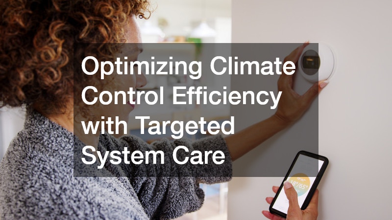 Optimizing Climate Control Efficiency with Targeted System Care
