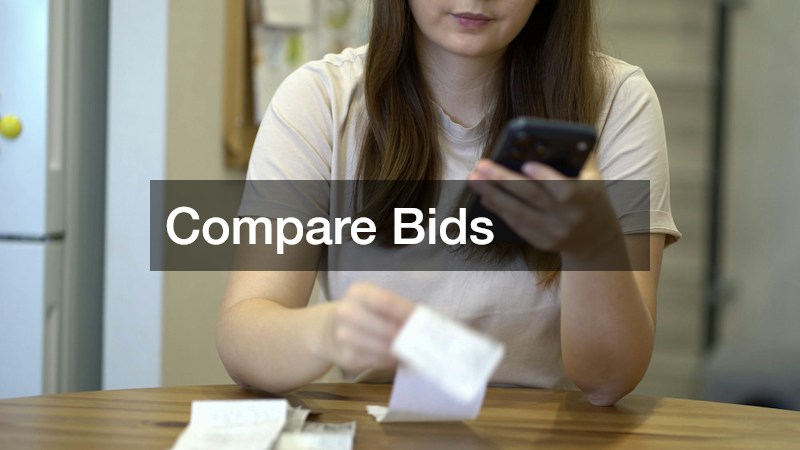 Compare Bids