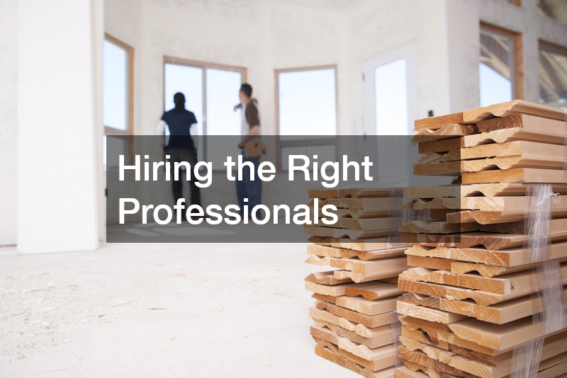 Hiring the Right Professionals