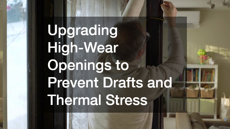 Upgrading High-Wear Openings to Prevent Drafts and Thermal Stress