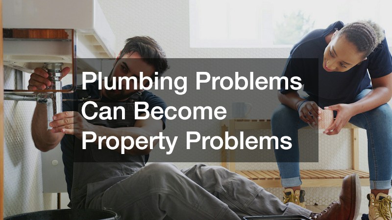 Plumbing Problems Can Become Property Problems