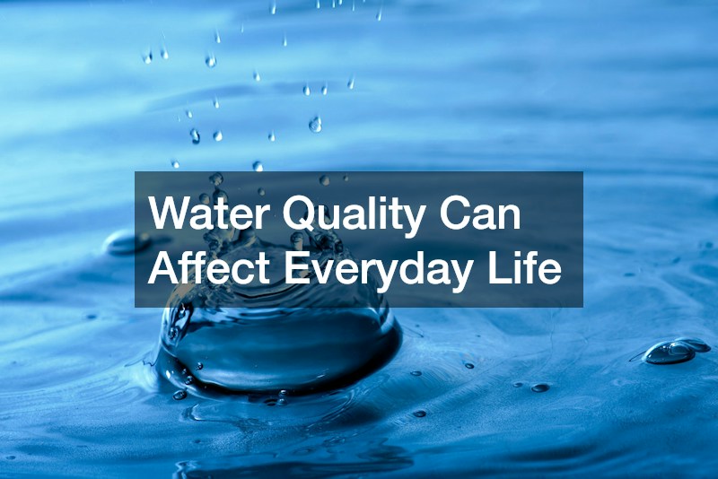 Water Quality Can Affect Everyday Life
