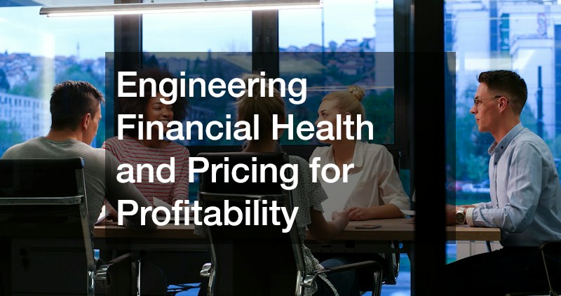 Engineering Financial Health and Pricing for Profitability