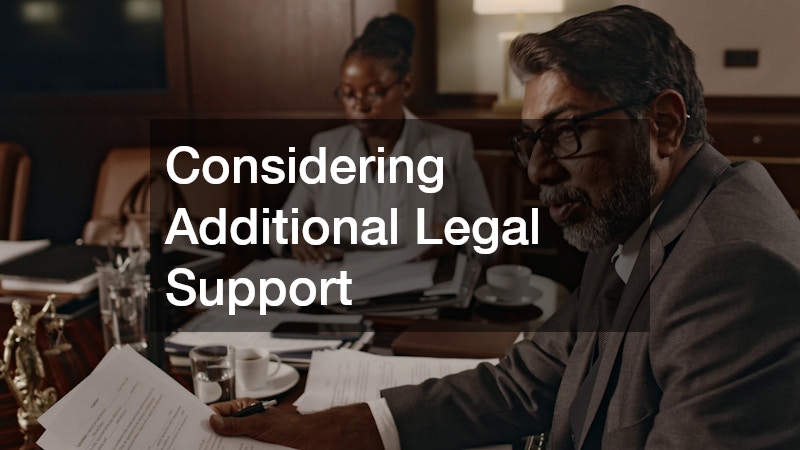 Considering Additional Legal Support