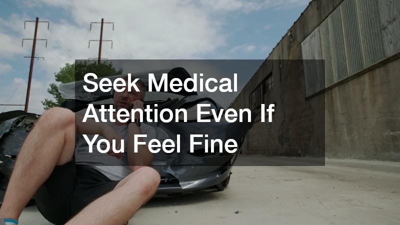 Seek Medical Attention Even If You Feel Fine