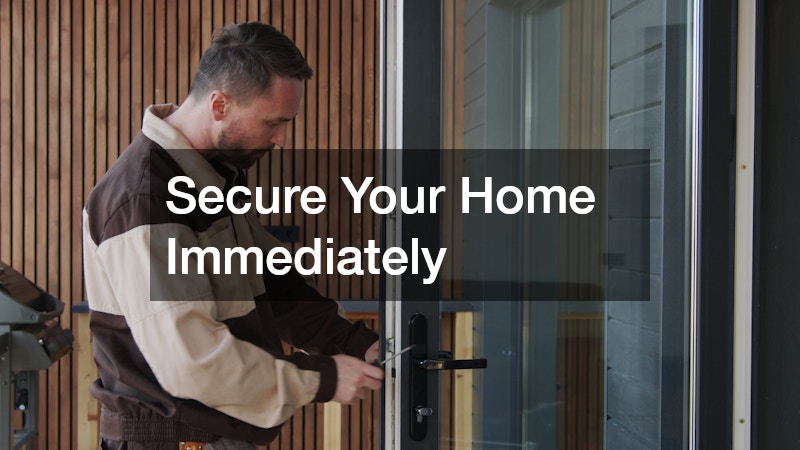 Secure Your Home Immediately