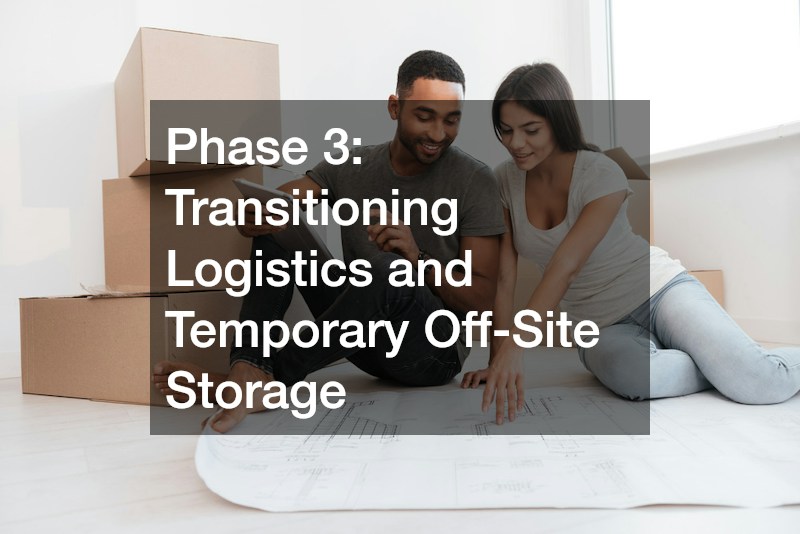 Phase 3: Transitioning Logistics and Temporary Off-Site Storage