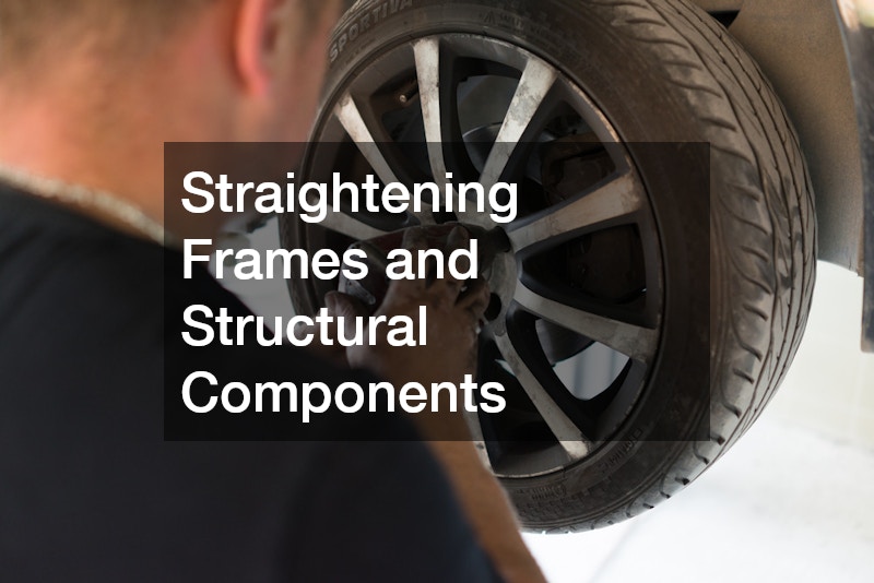 Straightening Frames and Structural Components