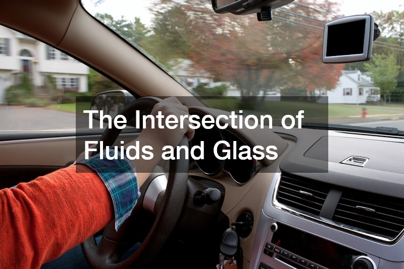 The Intersection of Fluids and Glass