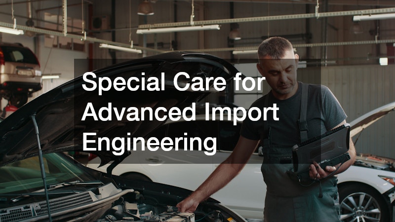 Special Care for Advanced Import Engineering
