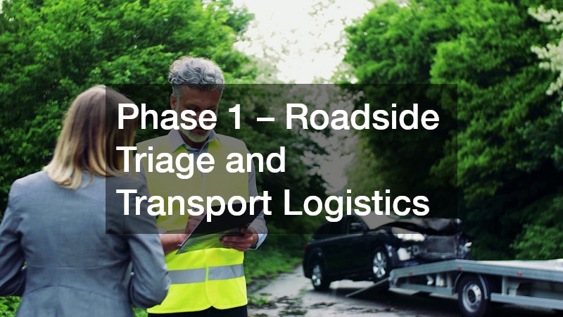 Phase 1 – Roadside Triage and Transport Logistics