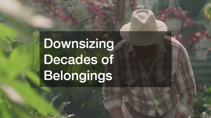 Downsizing Decades of Belongings