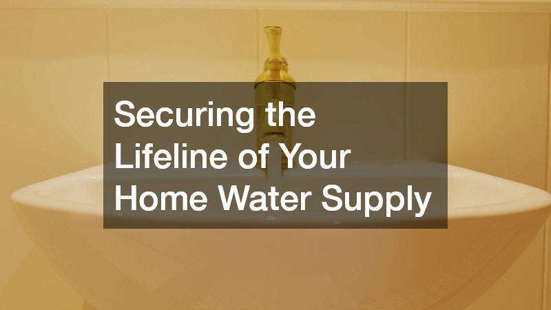 Securing the Lifeline of Your Home Water Supply