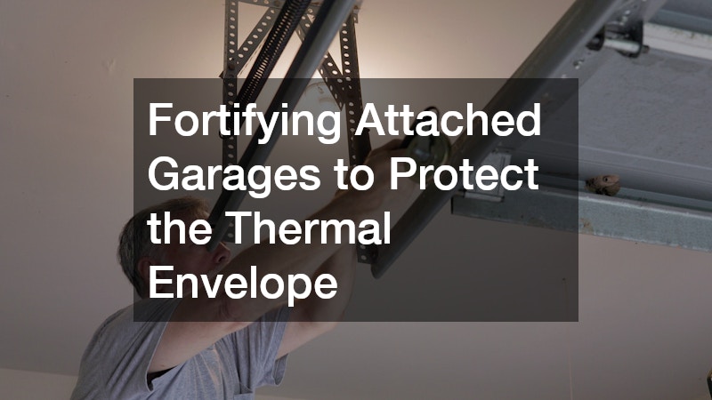 Fortifying Attached Garages to Protect the Thermal Envelope