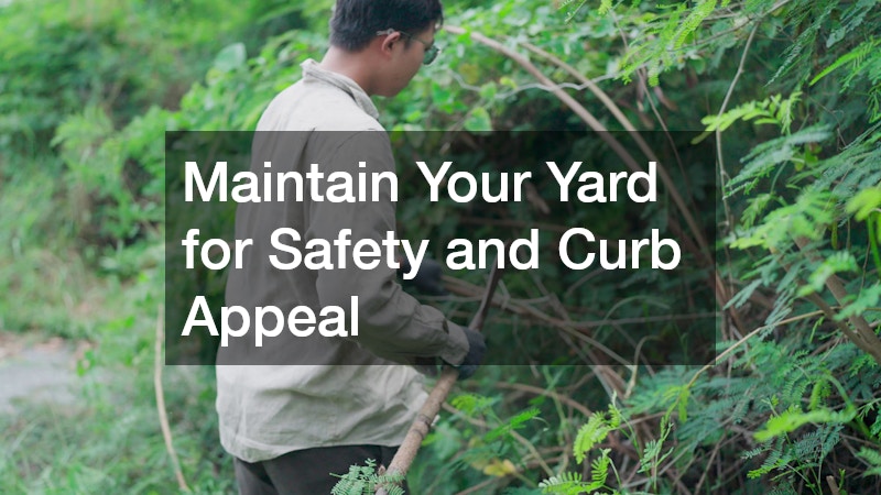 Maintain Your Yard for Safety and Curb Appeal