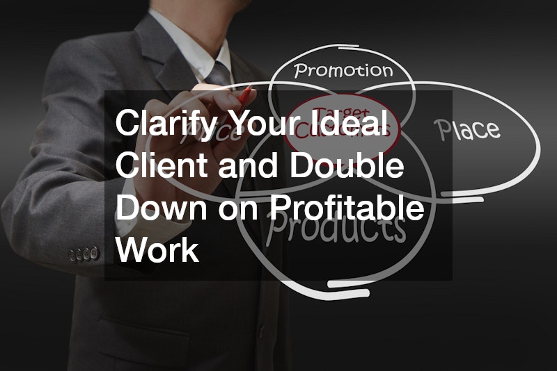Clarify Your Ideal Client and Double Down on Profitable Work