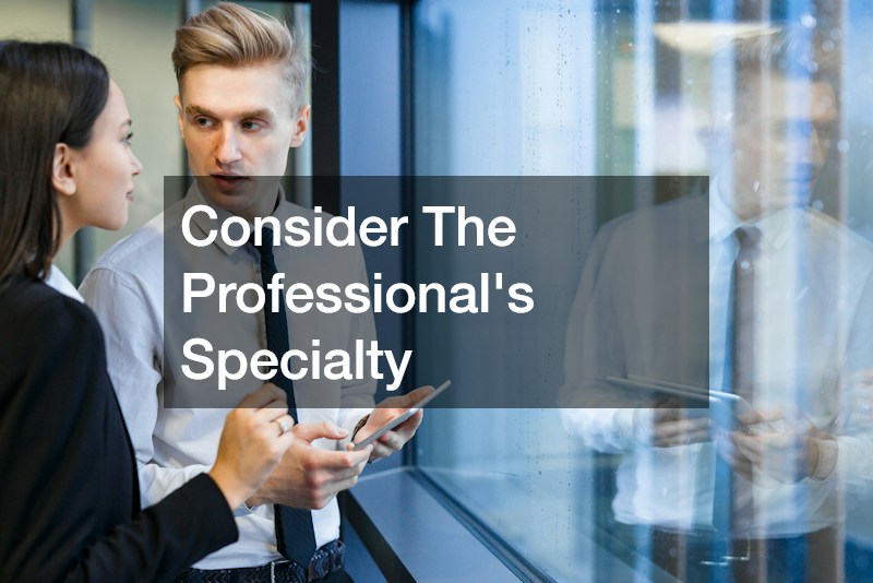 Consider The Professional