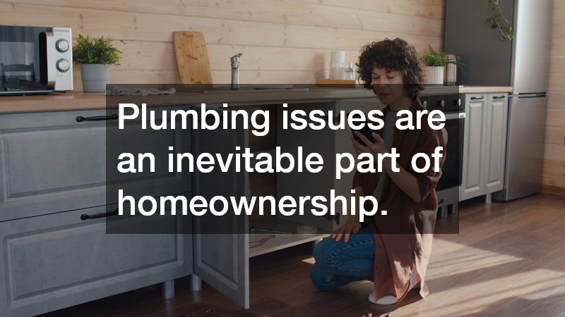 Plumbing issues are an inevitable part of homeownership.