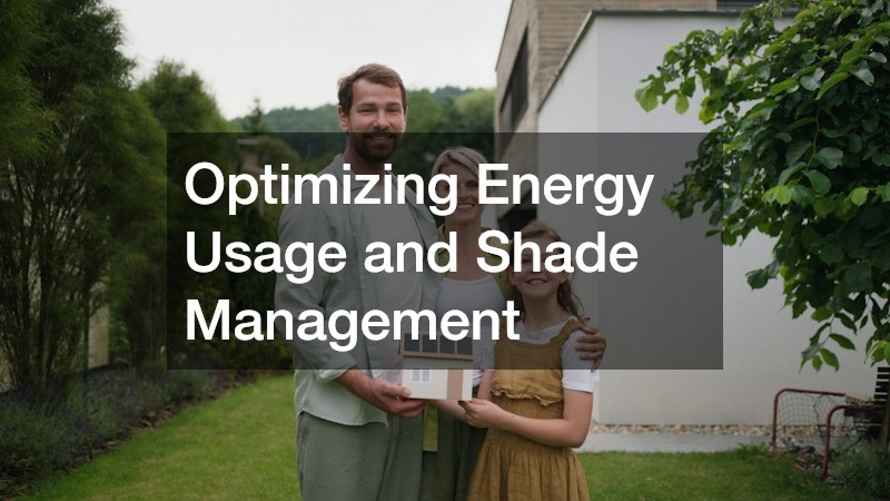 Optimizing Energy Usage and Shade Management