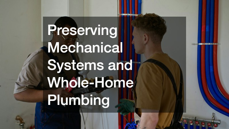 Preserving Mechanical Systems and Whole-Home Plumbing
