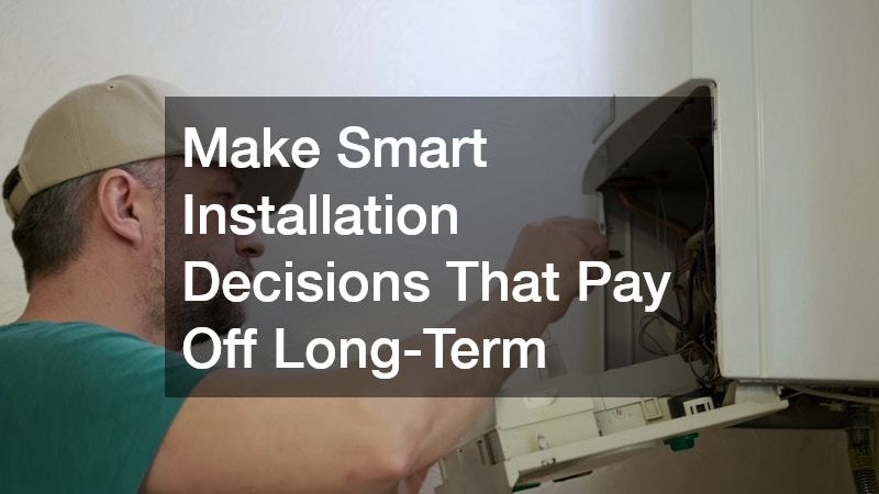 Make Smart Installation Decisions That Pay Off Long-Term
