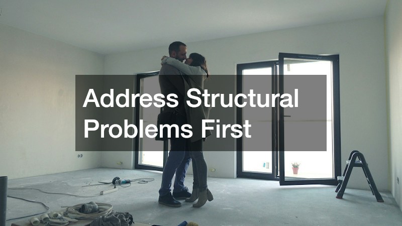 Address Structural Problems First