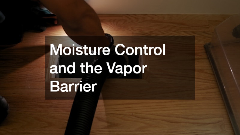 Moisture Control and the Vapor Barrier