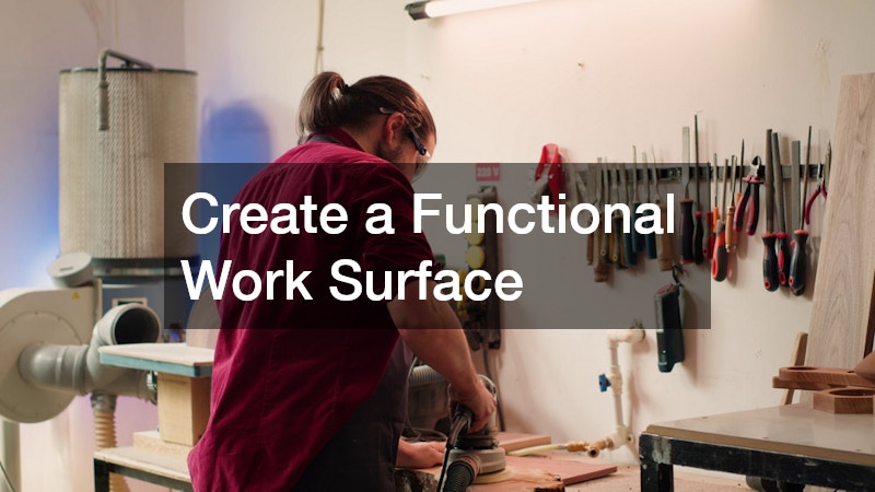 Create a Functional Work Surface