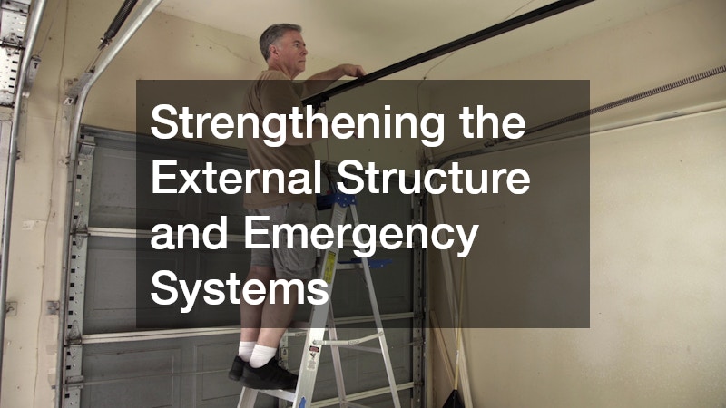 Strengthening the External Structure and Emergency Systems