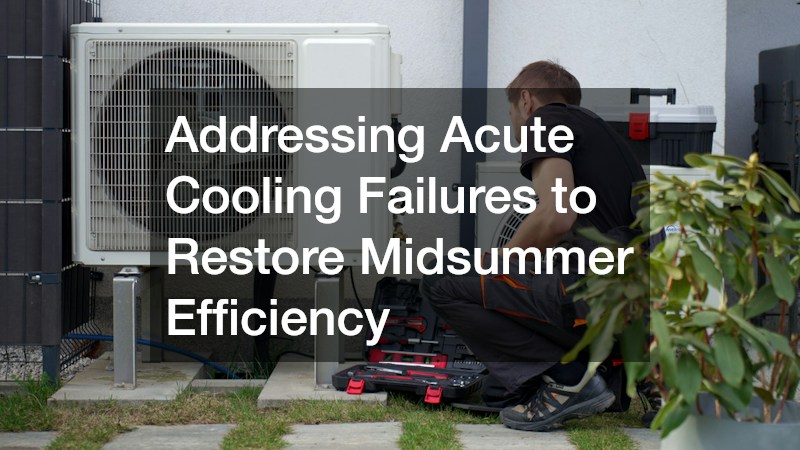 Addressing Acute Cooling Failures to Restore Midsummer Efficiency