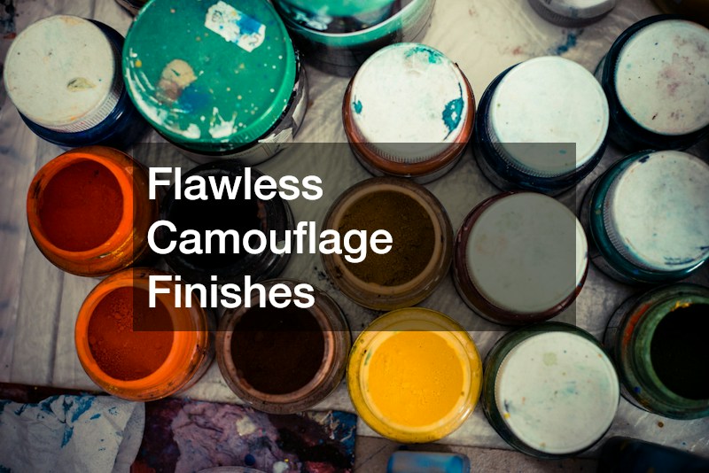 Flawless Camouflage Finishes