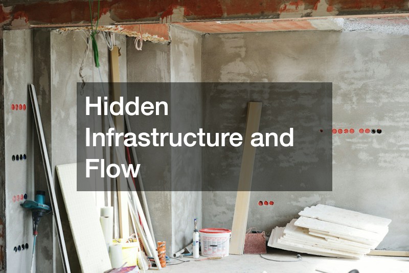 Hidden Infrastructure and Flow