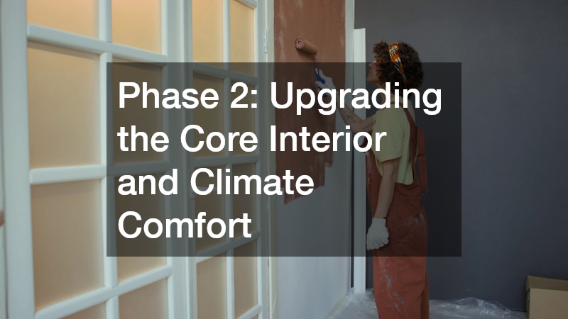 Phase 2: Upgrading the Core Interior and Climate Comfort
