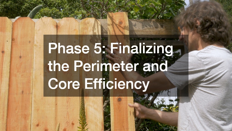 Phase 5: Finalizing the Perimeter and Core Efficiency