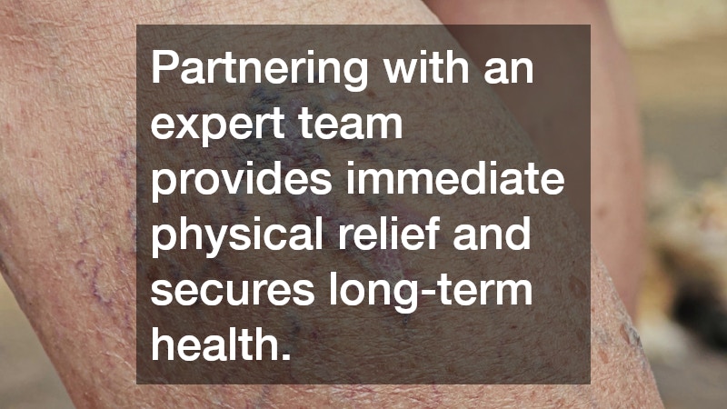 Partnering with an expert team provides immediate physical relief and secures long-term health.