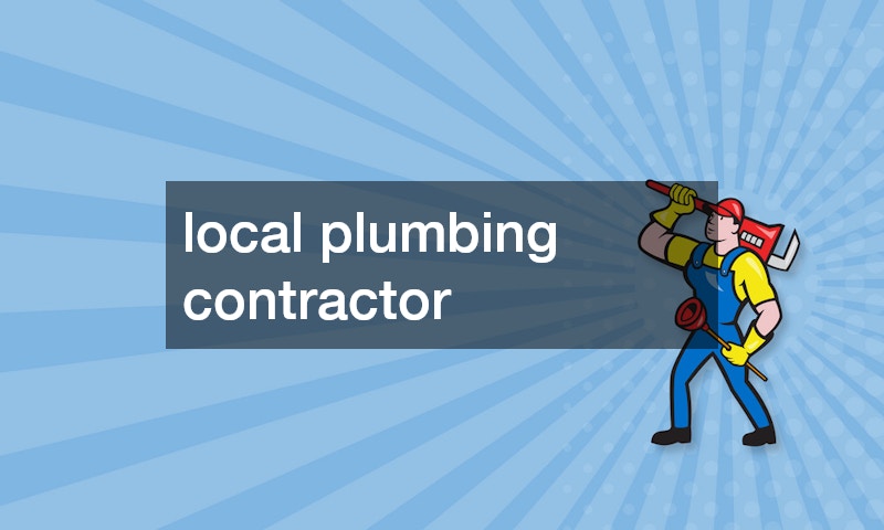 local plumbing contractor