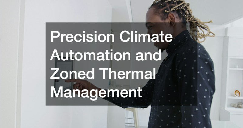 Precision Climate Automation and Zoned Thermal Management