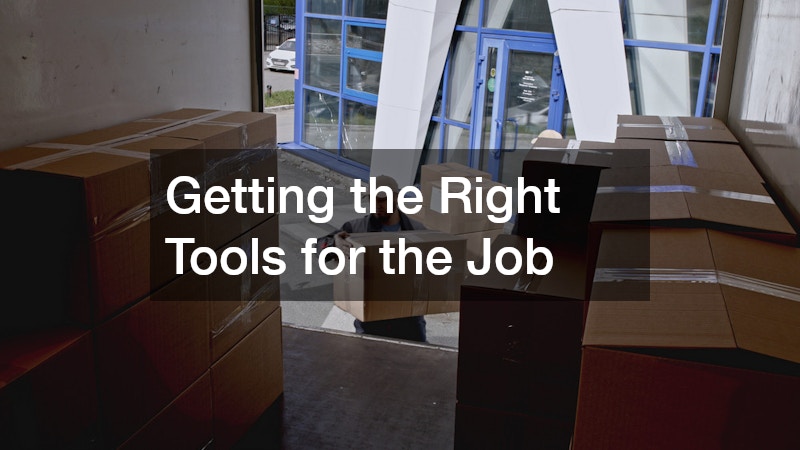 Getting the Right Tools for the Job