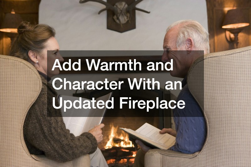 Add Warmth and Character With an Updated Fireplace