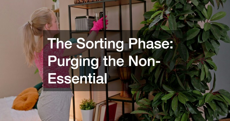 The Sorting Phase: Purging the Non-Essential