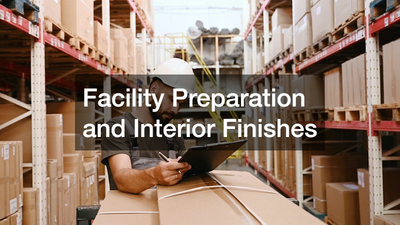 Facility Preparation and Interior Finishes