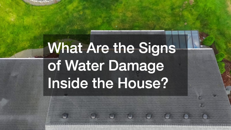 What Are the Signs of Water Damage Inside the House?