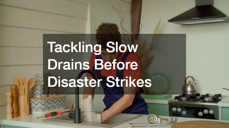 Tackling Slow Drains Before Disaster Strikes