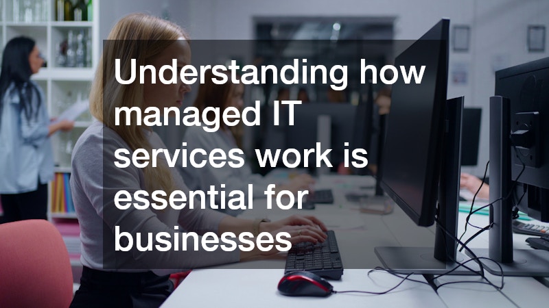 Understanding how managed IT services work is essential for businesses