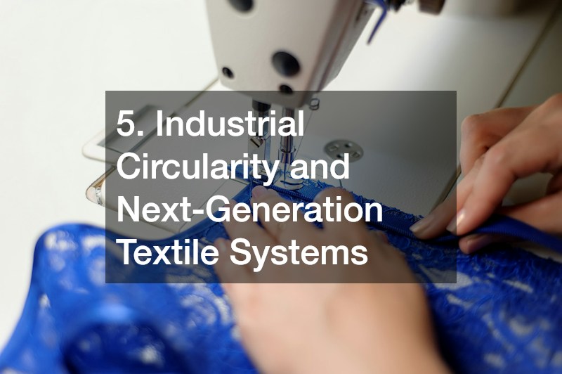 5. Industrial Circularity and Next-Generation Textile Systems