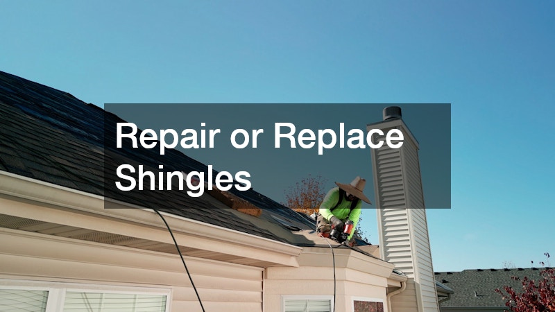 Repair or Replace Shingles