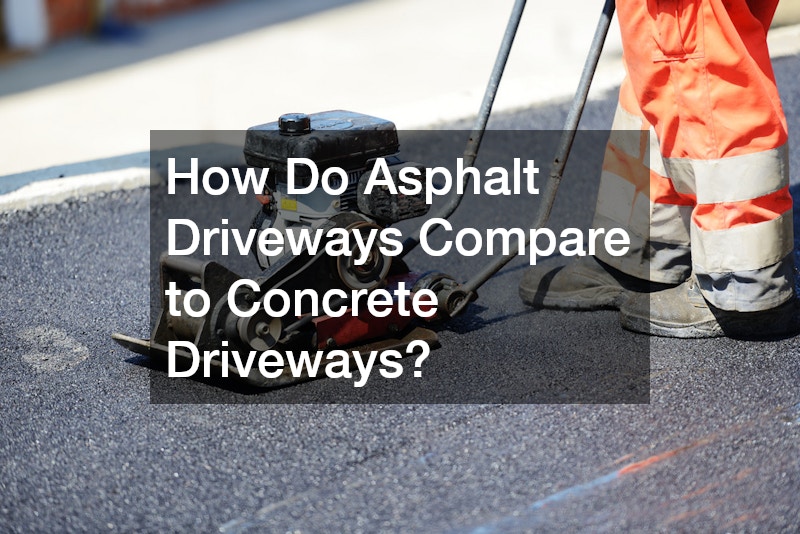 How Do Asphalt Driveways Compare to Concrete Driveways?